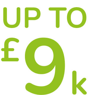 Up to £9k